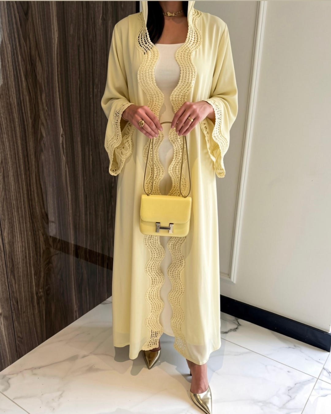 Abaya Prestige• Kimono Dentelle